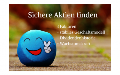 Sichere Aktien finden