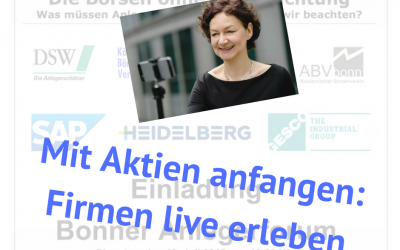 Mit welchen Aktien anfangen? Unternehmen live