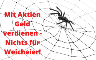 Mit Aktien Geld verdienen – nichts für Weicheier!