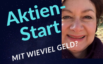 Aktien Start: Mit wieviel Geld anfangen?