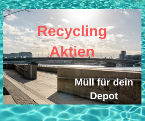 Bild zeigt Ansicht vom Rheinauhafen in Köln und Text: Recycling Aktien: Müll für dein Depot