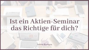 Aktien Seminar