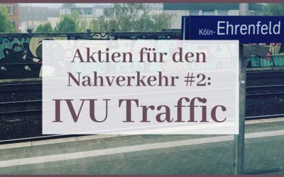 Aktien für den Nahverkehr: IVU Traffic