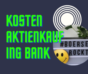 Kosten beim Aktienkauf