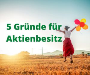 Beispielbild für 5 Gründe für Aktienbesitz