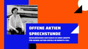 Beispielbild für offene Aktien Sprechstunde