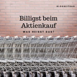 Beispielbild für billigst beim aktienkauf